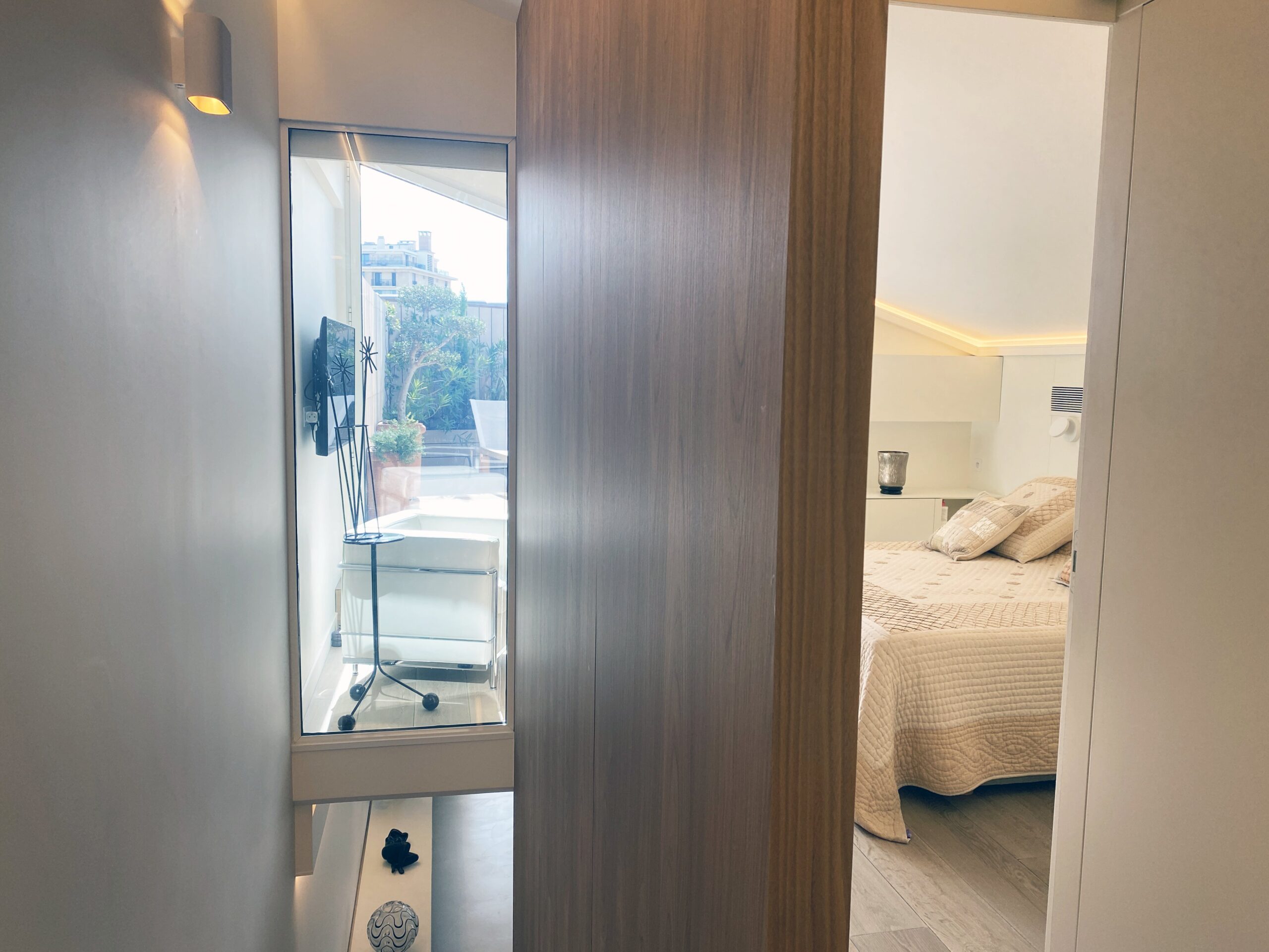 Duplex loft avec terrasses, vue 32