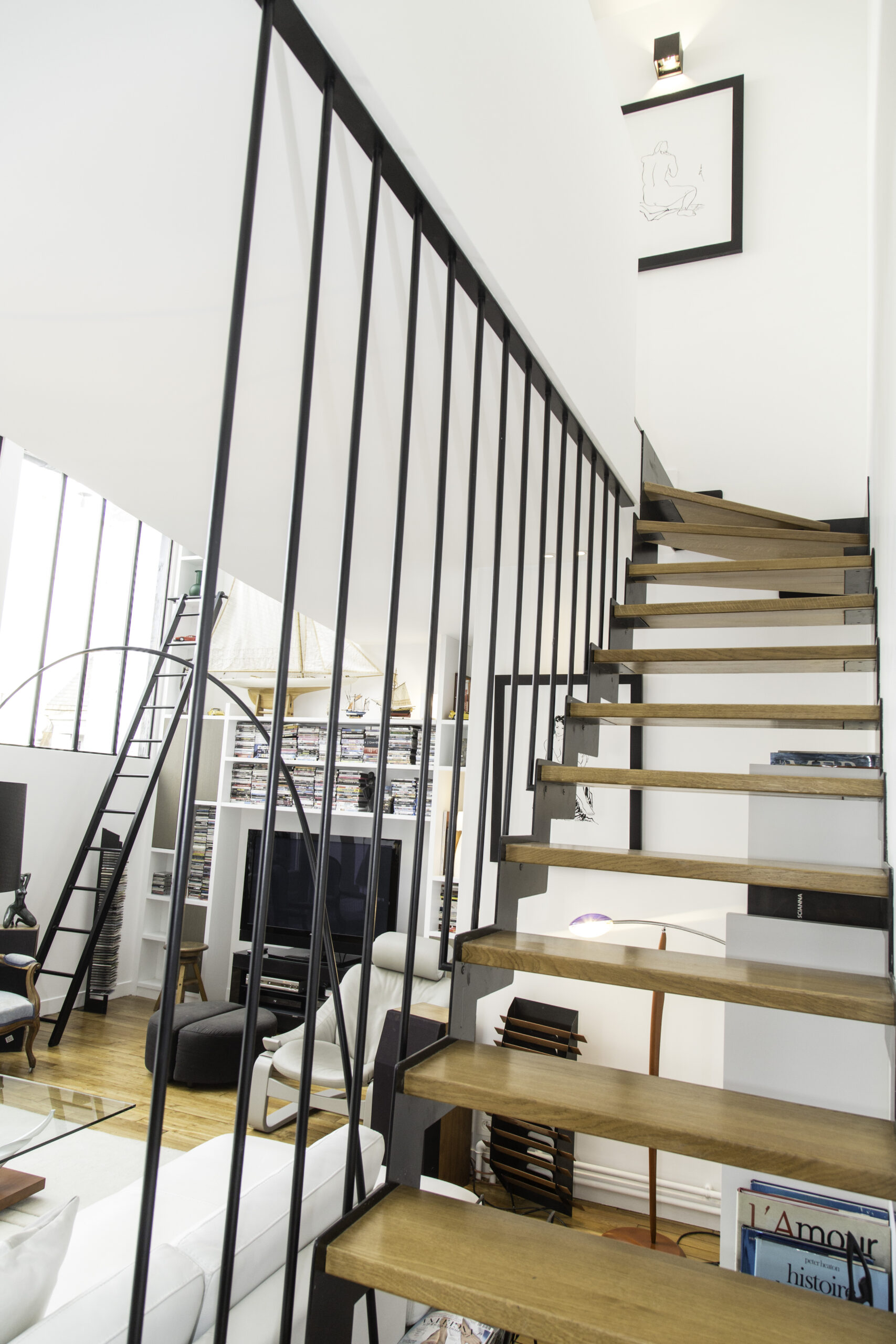 Escaliers, vue 1