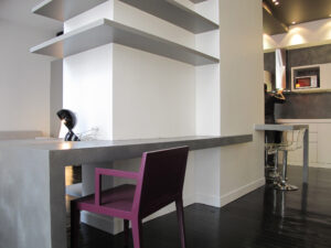 Atelier transformé en loft