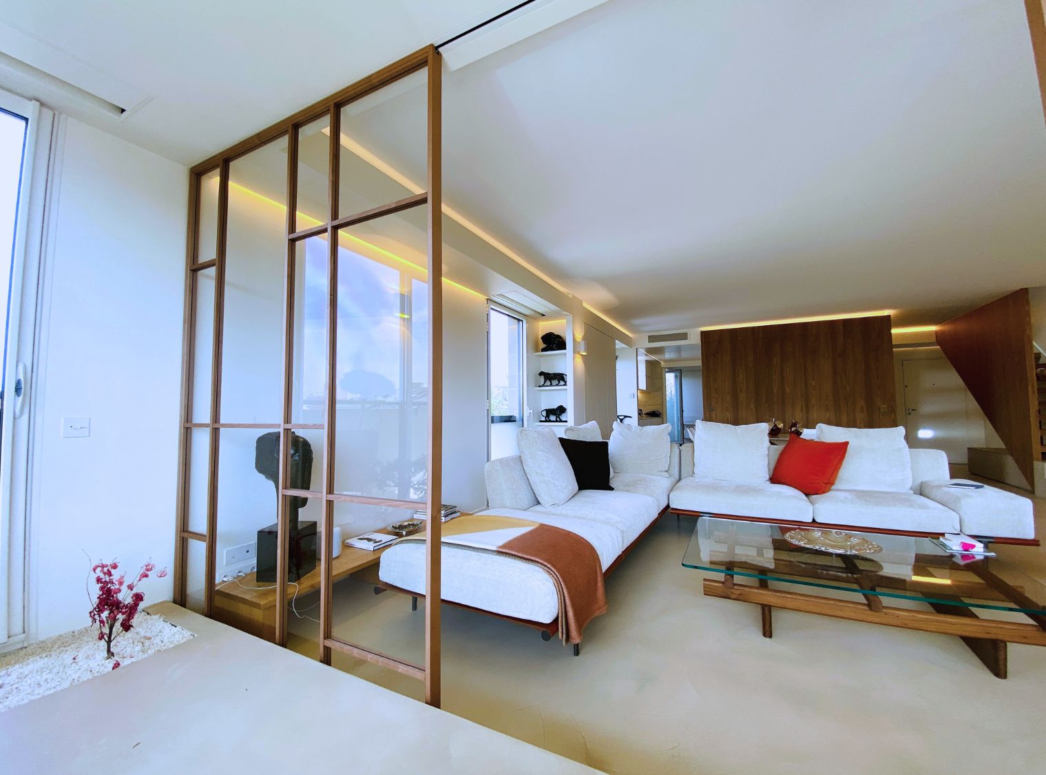 Duplex loft avec terrasses