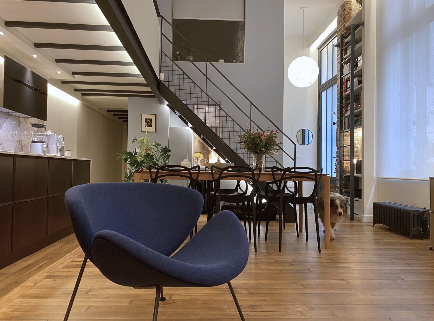 Atelier transformé en loft