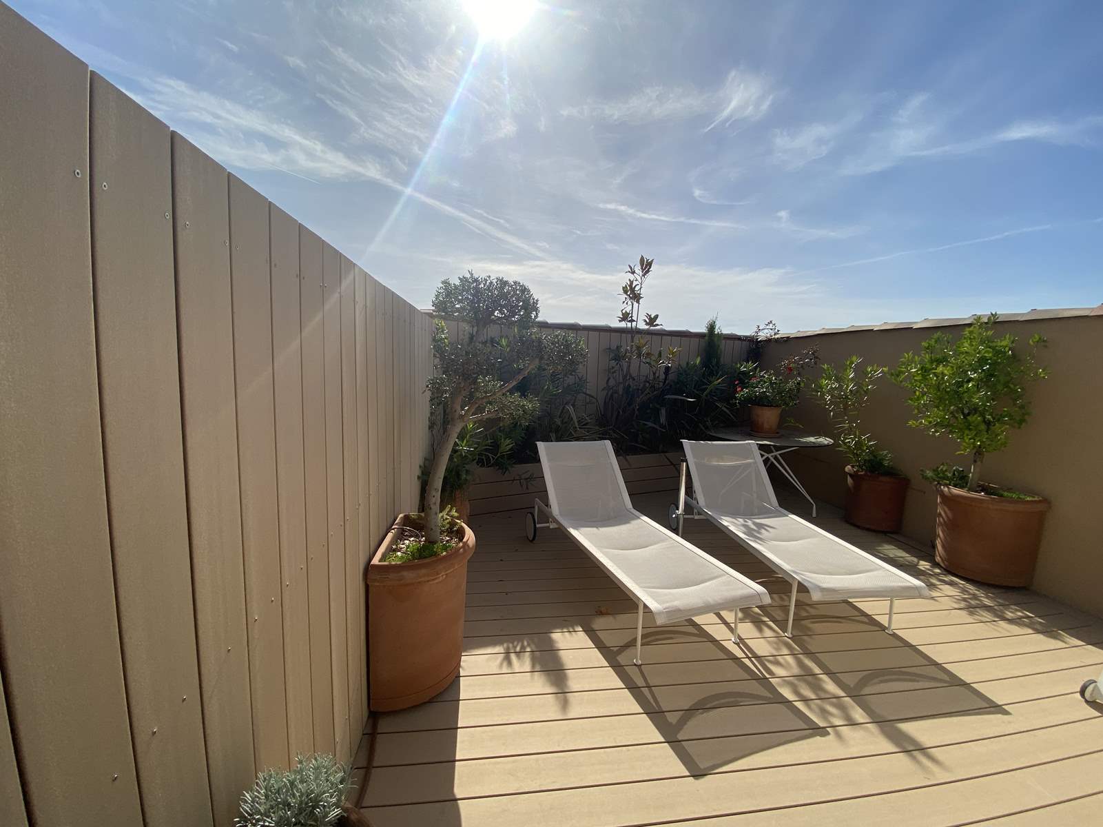 Duplex loft avec terrasses, vue 16