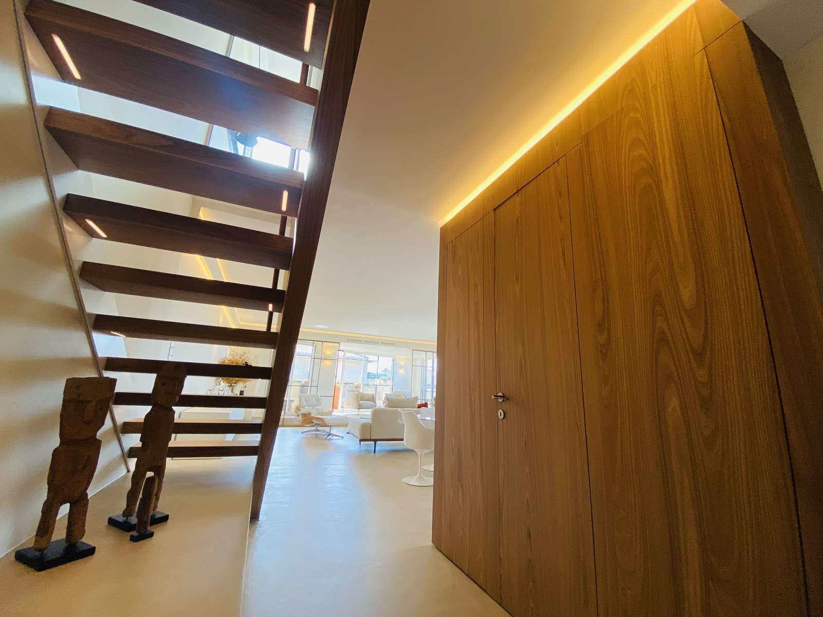 Duplex loft avec terrasses, vue 2