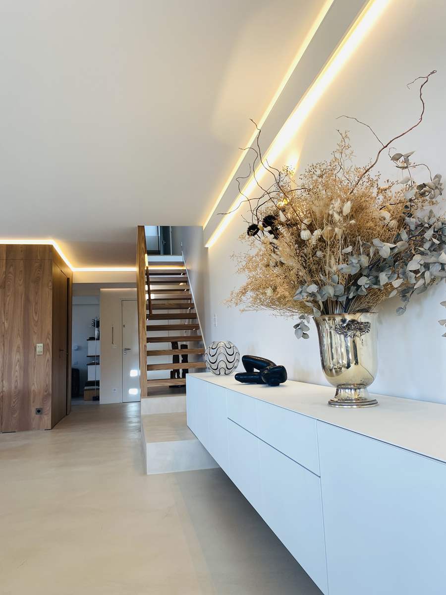 Duplex loft avec terrasses, vue 3