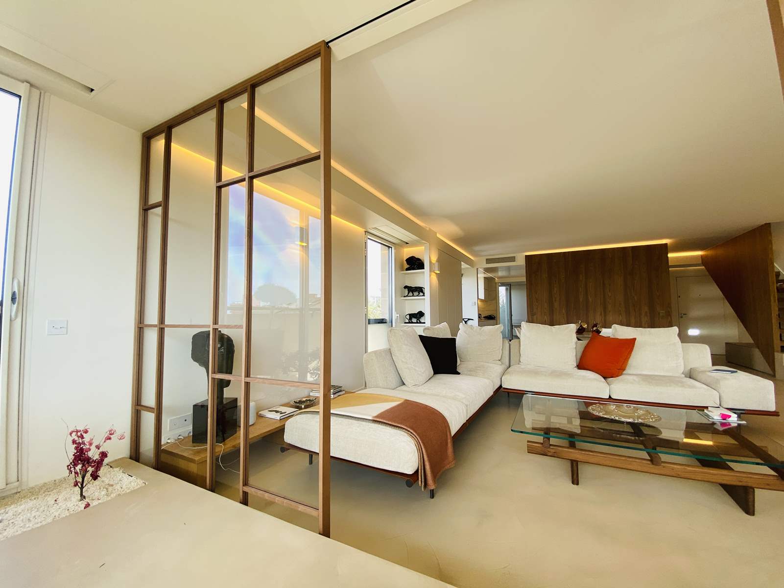 Duplex loft avec terrasses, vue 6