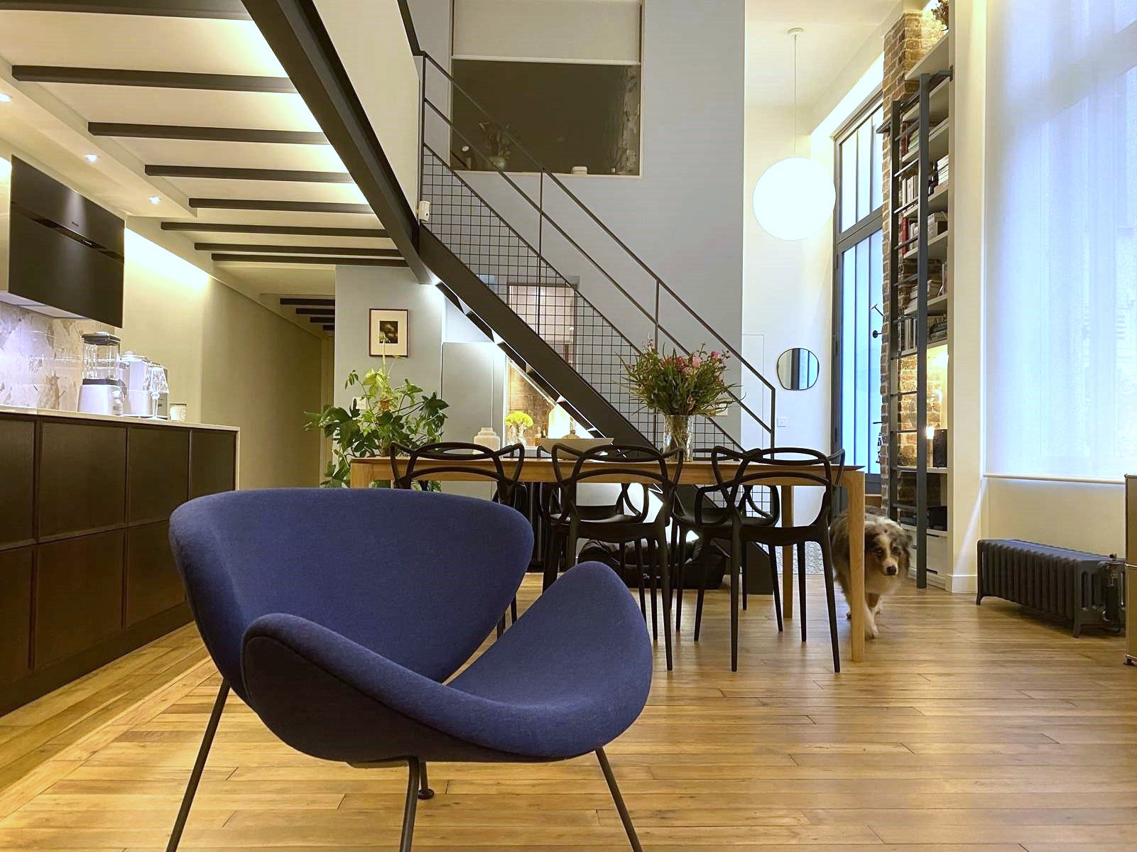 Atelier transformé en loft, vue 5