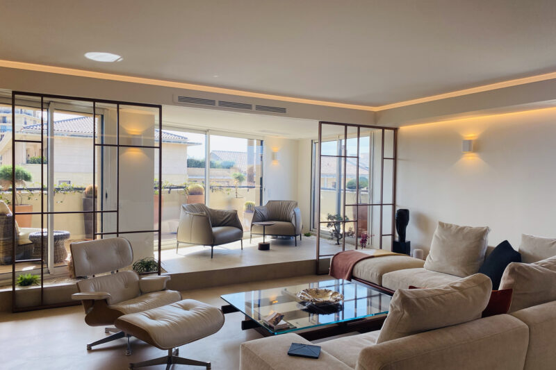Duplex loft avec terrasse